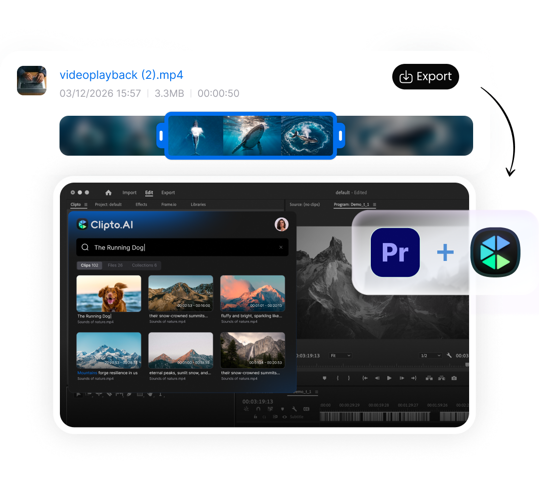 Work with Your Editing Workflow